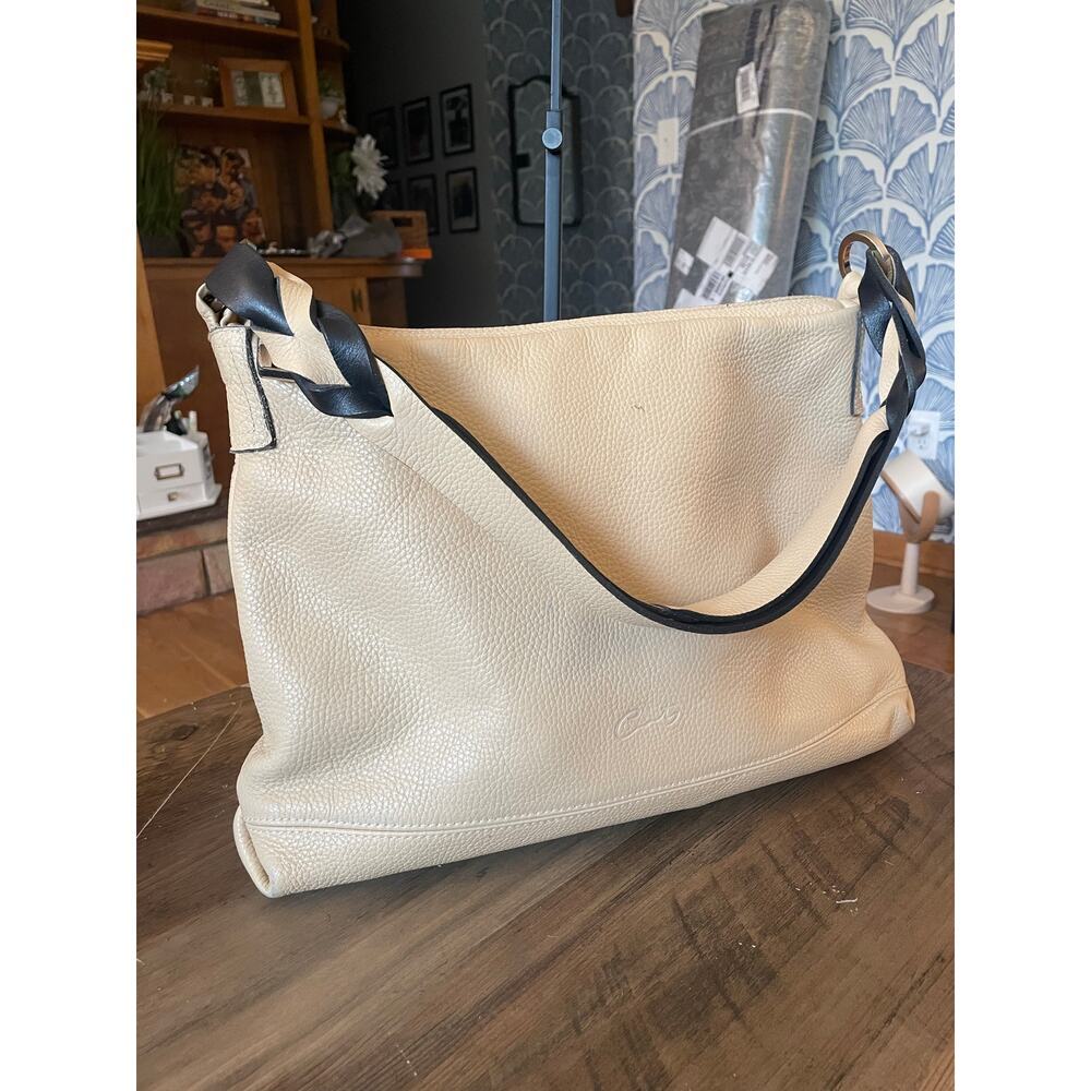 CATS Made in Spain Genuine Leather Braided Shoulder Bag